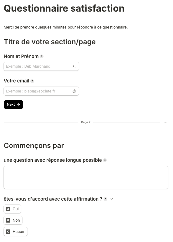 résultat de l'import PDF dans Tally